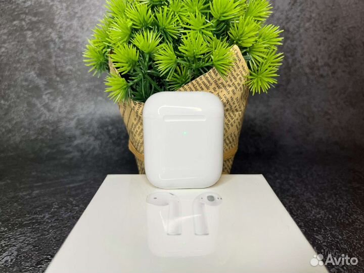 Airpods 2 Premium + чехол