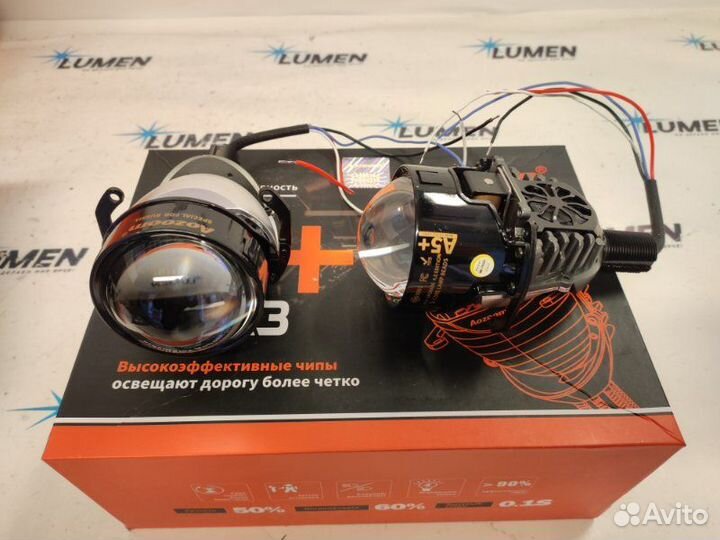 Би лед линзы, Aozoom A5+, 2.5 дюйма