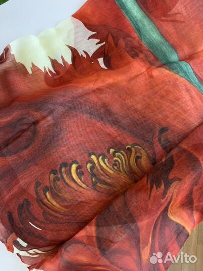 Палантин новый, ручная работа