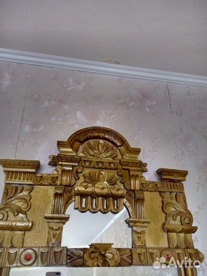 Рама резная19век с зеркалом