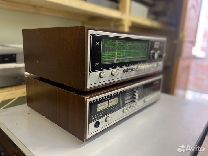 Усилитель и тюнер Радиотехника(комплект)