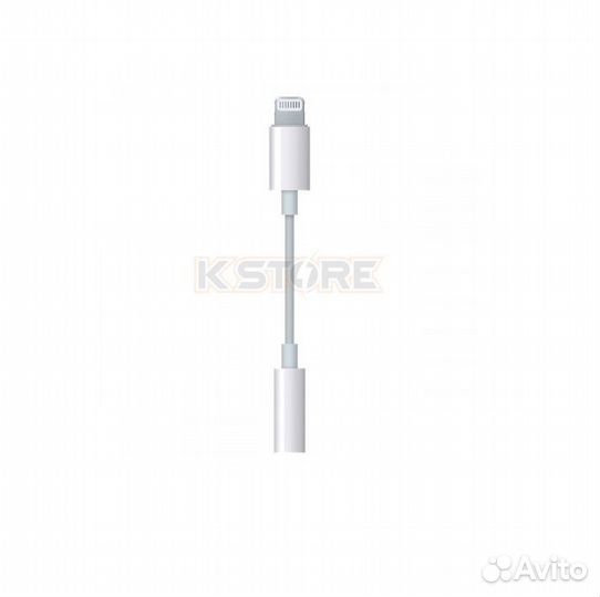 Переходник Apple Lightning to 3.5 mm Headphone