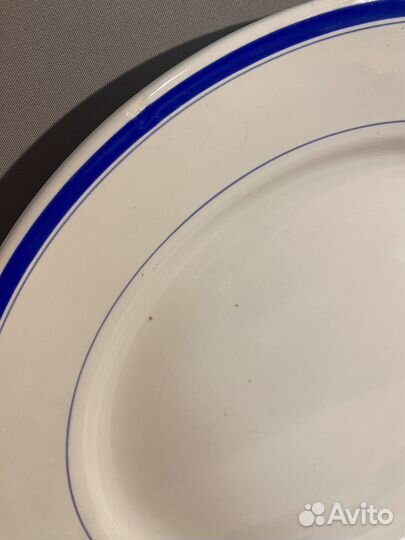 Большое фарфоровое блюдо СССР