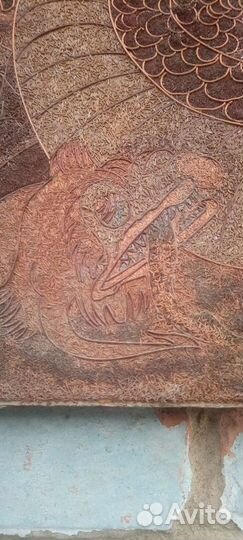 Картина, Георгий пронзающий змея копьём