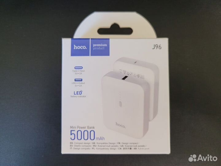 Пауэрбанк power bank hoco j96 5000mAh