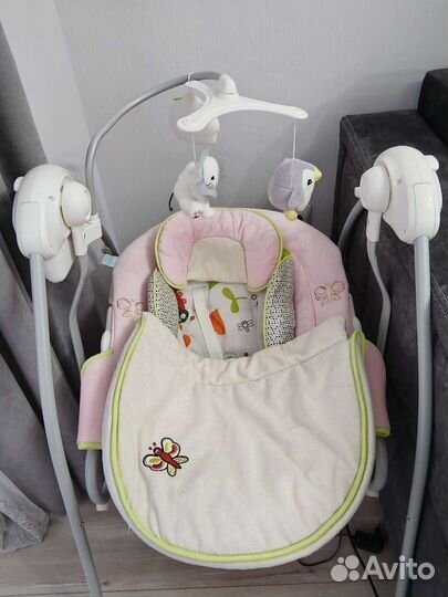 Детские электронные качели