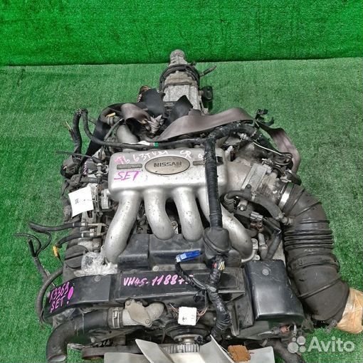 Двигатель в сборе двс nissan president G50 vh45de