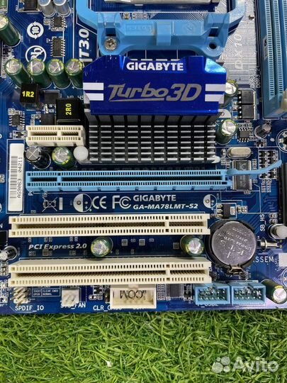 Gigabyte GA-MA78LMT-S2 AMD Socket AM3