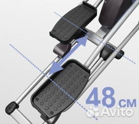 Эллиптический тренажер Oxygen Fitness EX-54 HRC