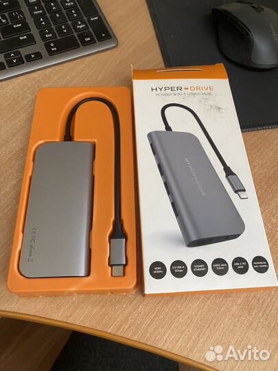 Мульти Хаб HyperDrive power 9-in-1 USB-C hub