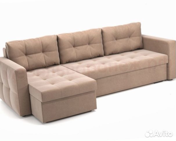Угловой диван со спальным местом, новый от фабрики
