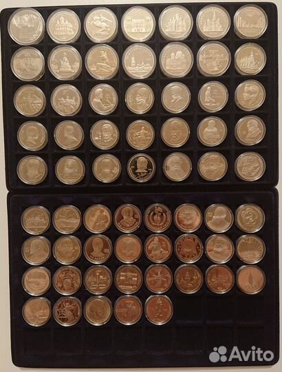 Юбилейные монеты СССР 1 3 5 Шайба Барселона, Флот