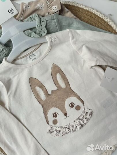 Набор кофта на девочку 74