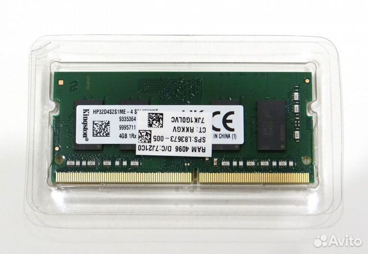 Планки памяти для ноутбука DDR4