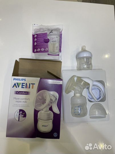 Молокоотсос avent ручной