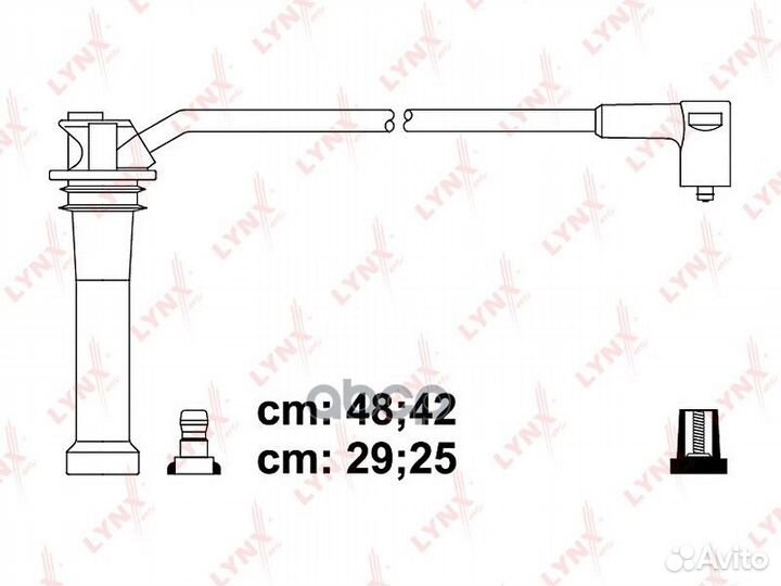 Провода высоковольтные ford Focus I spe5114 LYN