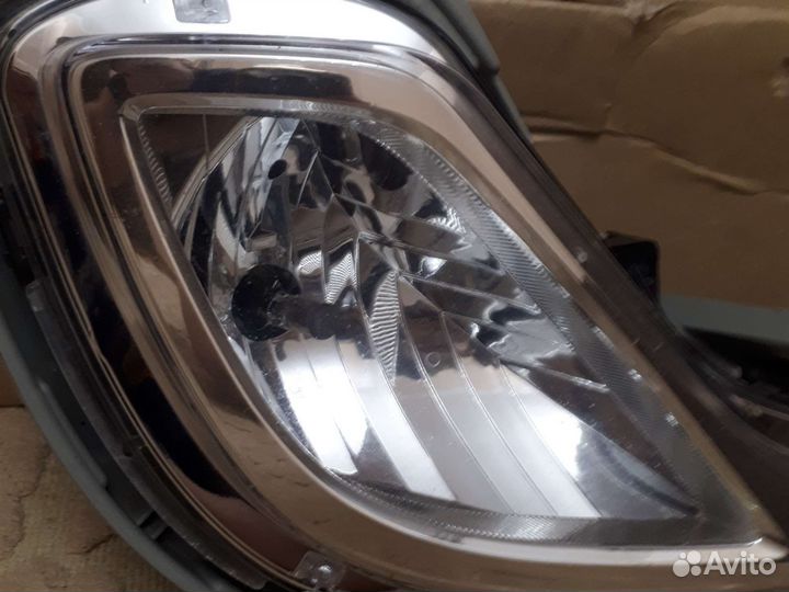 Фара противотуманная hyundai solaris 2013 года