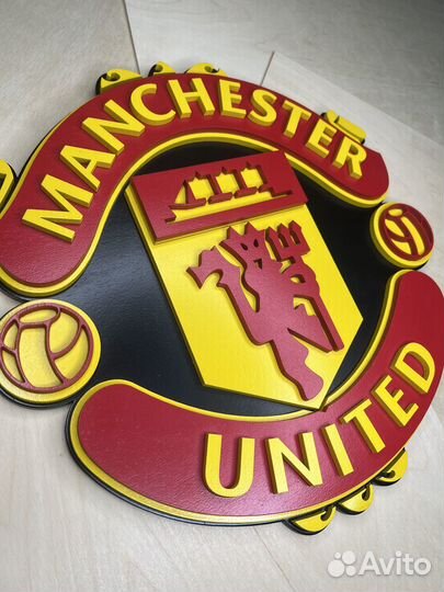 Логотип, эмблема фк Манчестер Юнайтед
