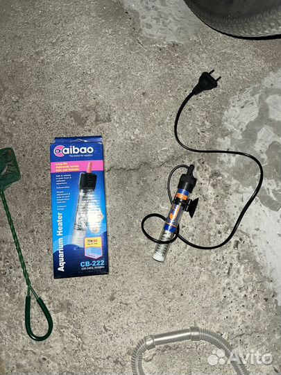 Фильтр для аквариума, грунт, водоросли