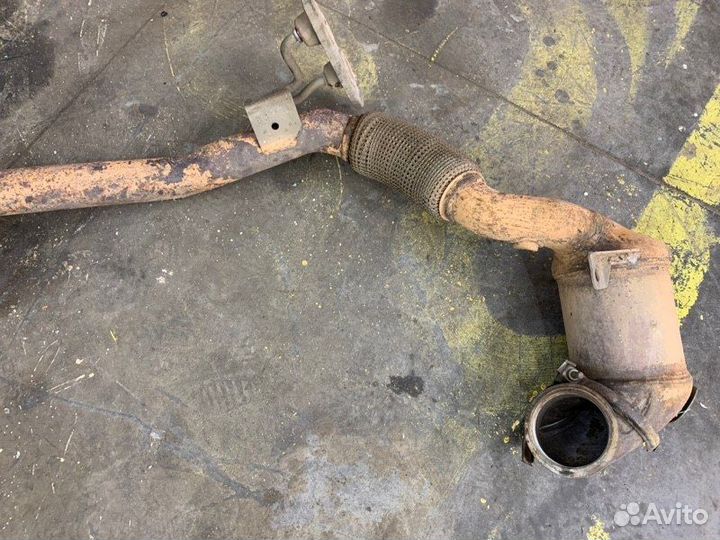 Приемная труба глушителя Skoda Octavia Scout