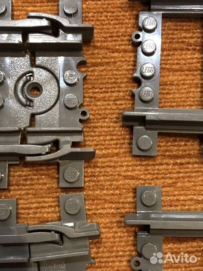 Lego рельсы от 2х наборов конструктора (оригинал)