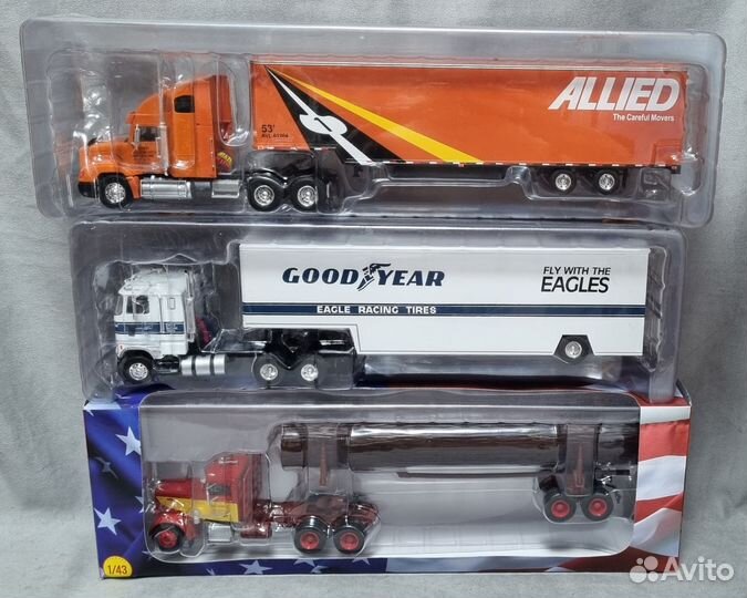 Модели американских тягачей Altaya часть 3 1/43