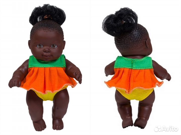Кукла весна карапуз африканка негритянка новая