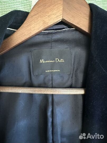 Пиджак бархатный massimo duti