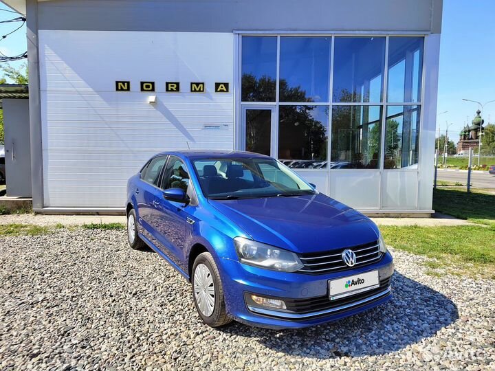 Volkswagen Polo 1.6 AT, 2017, 114 500 км