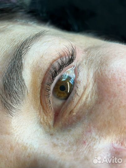 Наращивание ресниц модель