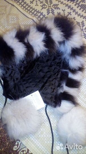 Новый каракулевый капор на дев.от 3х до 5 лет
