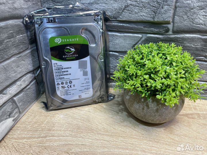 М.24858 Жесткий диск Seaget Barracuda 3тр