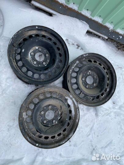 Диск штампованный Mercedes R15