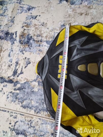 Мотокомбинезон раздельный кожаный