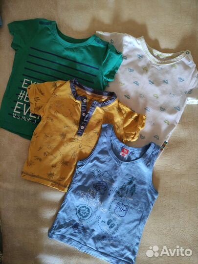 Вещи одежда на мальчика пакетом 9мес-1.2