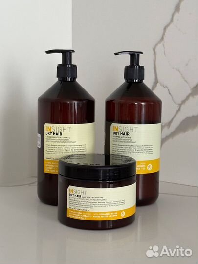 Шампунь, кондиционер, маска для волос insight