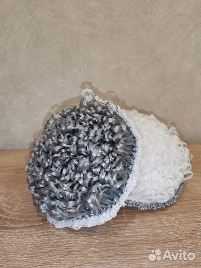 Мочалки для тела парные ручная работа 2 шт