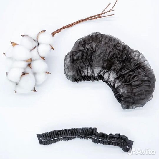 Шапочки одноразовые 100 шт/упаковка