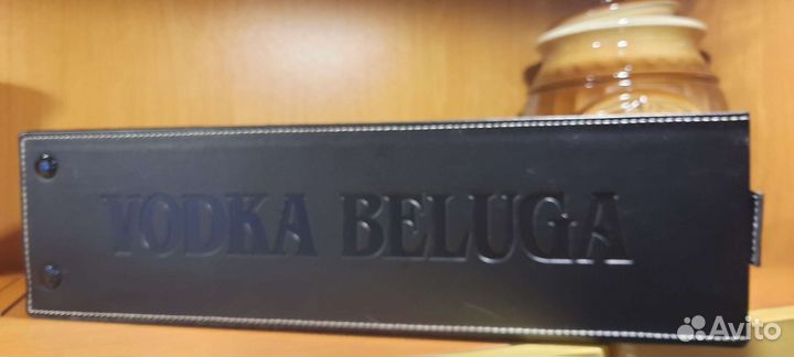 Коробка/футляр для бутылки кожаный