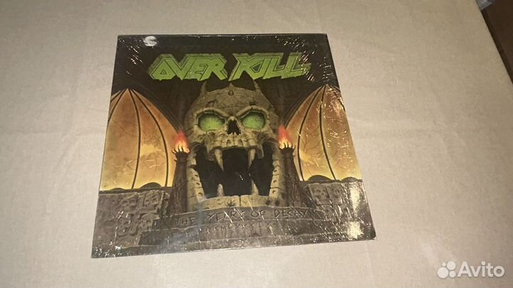 Overkill – The Years Of Decay LP 1st Europe press