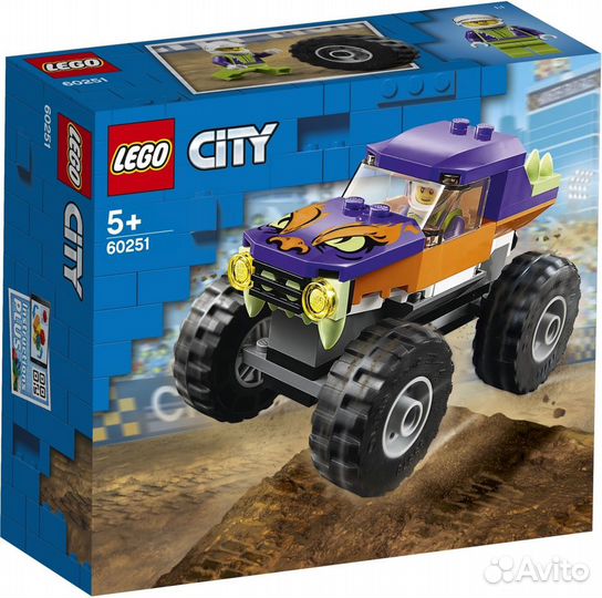 Lego City 60251 Монстр-трак, Lego Ninjago Movie