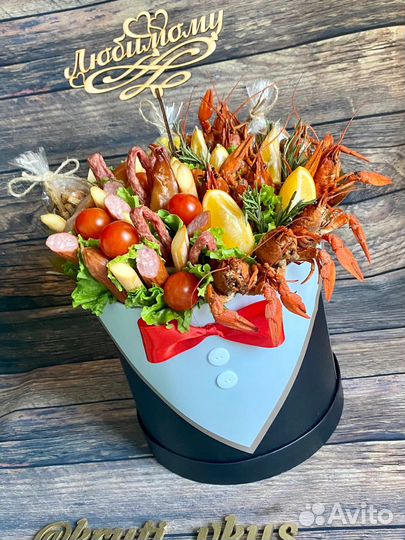 Подарок на 14 февраля. Мужской букет