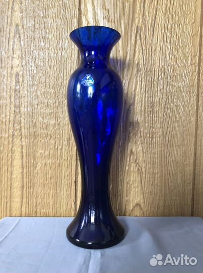 Гусь хрустальный ваза