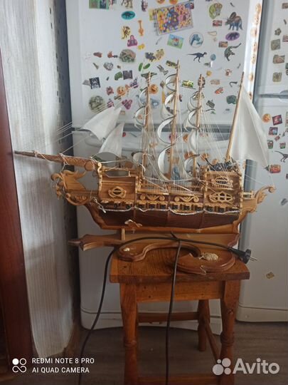 Корабль ручной работы