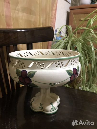 Фруктовница керамическая