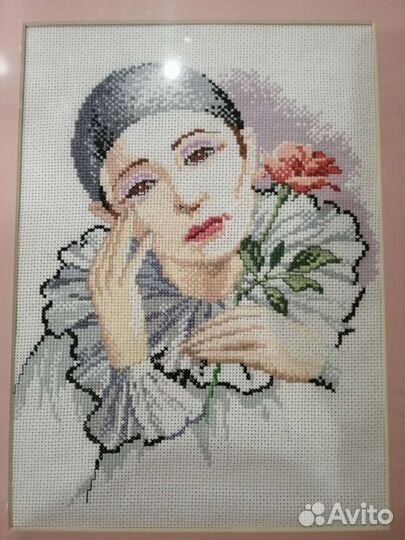 Картина вышитая крестом