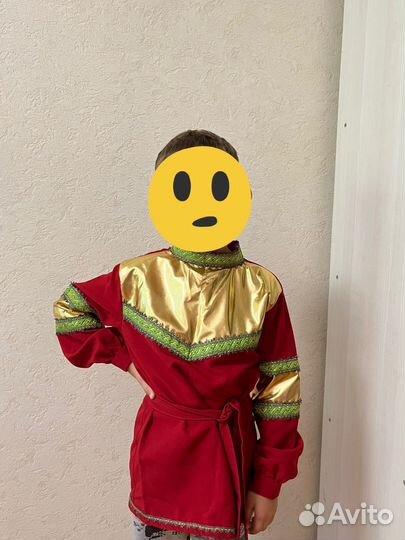 Русская народная рубашка для мальчика