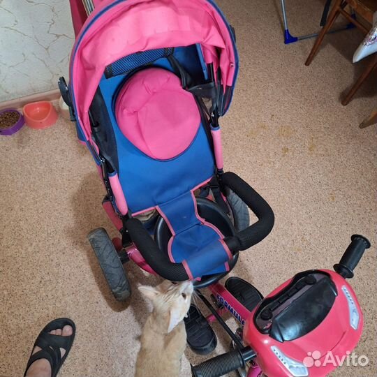 Детская коляска велосипед