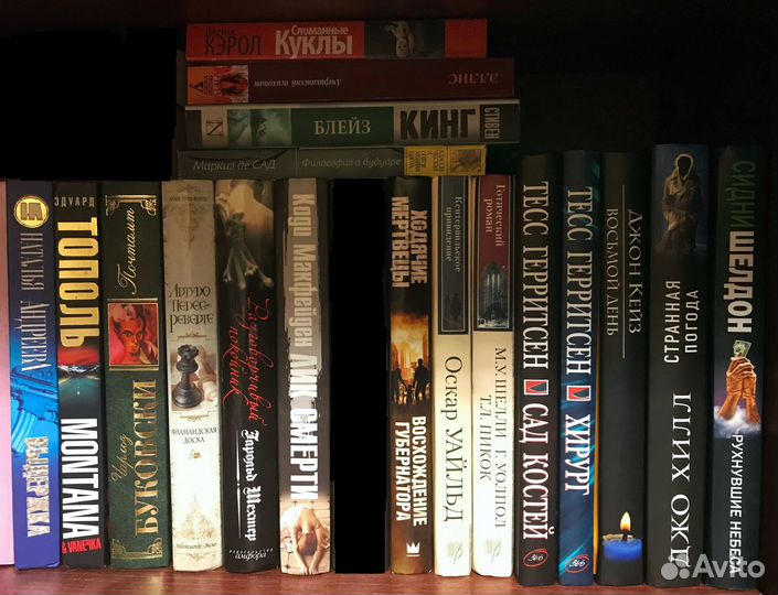 Книги Шелли, Уальд, Буковски, Тополь, Шелдон и др