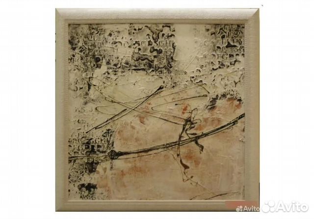 151769 Картина Красное на белом